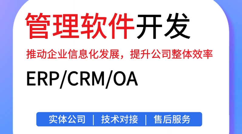 企業管理系統軟件開發